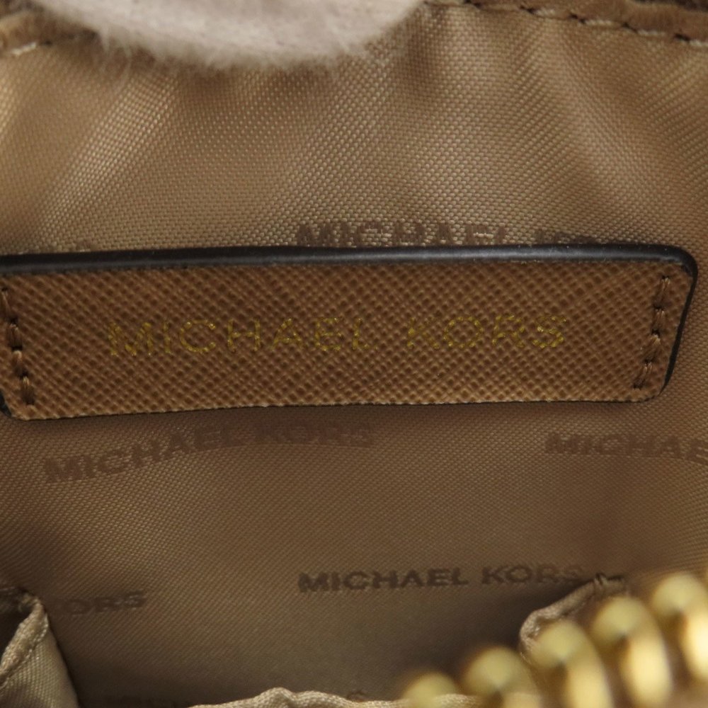 Michael Kors Fireworks Motif Handbag Leather Women's - Picture 6 of 11